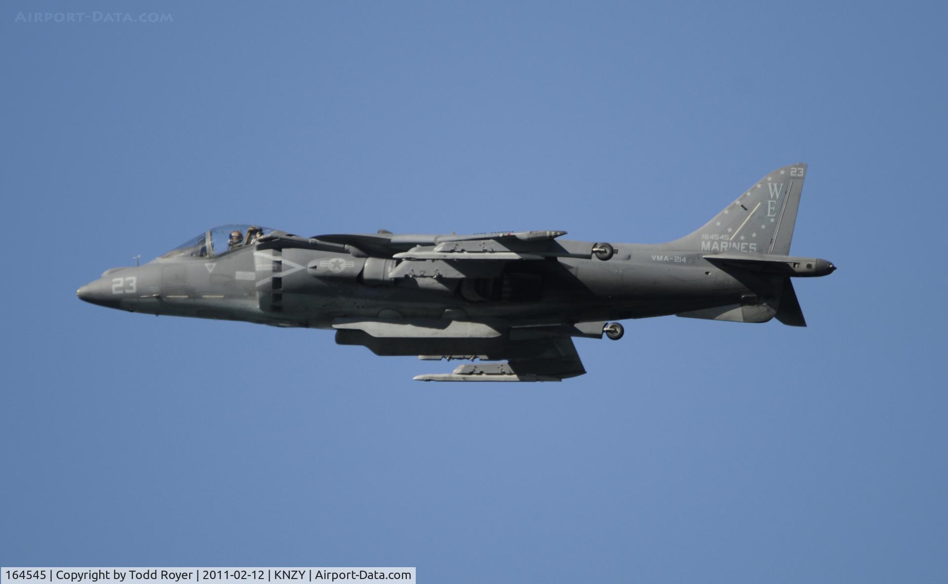 164545, McDonnell Douglas AV-8B+ Harrier II C/N 230, Marine Harrier