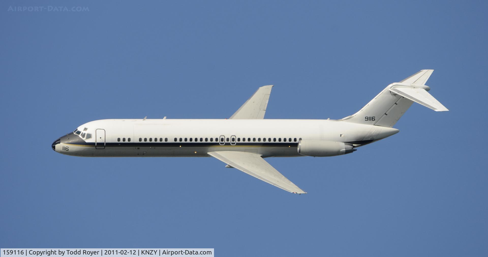 159116, 1973 McDonnell Douglas C-9B Skytrain II C/N 47580, Navy Skytrain II