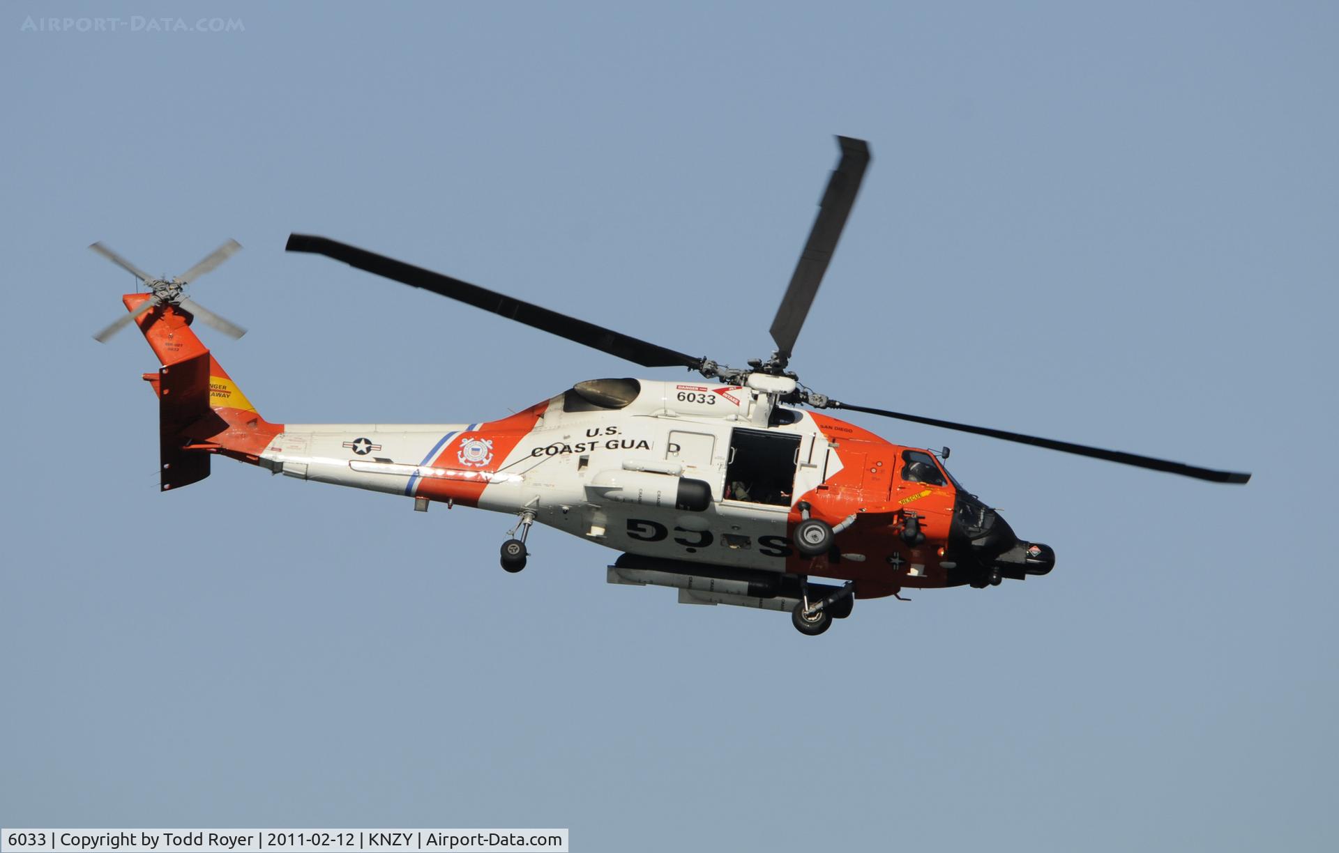 6033, Sikorsky HH-60J Jayhawk C/N 70.1954, U S Coast Guard