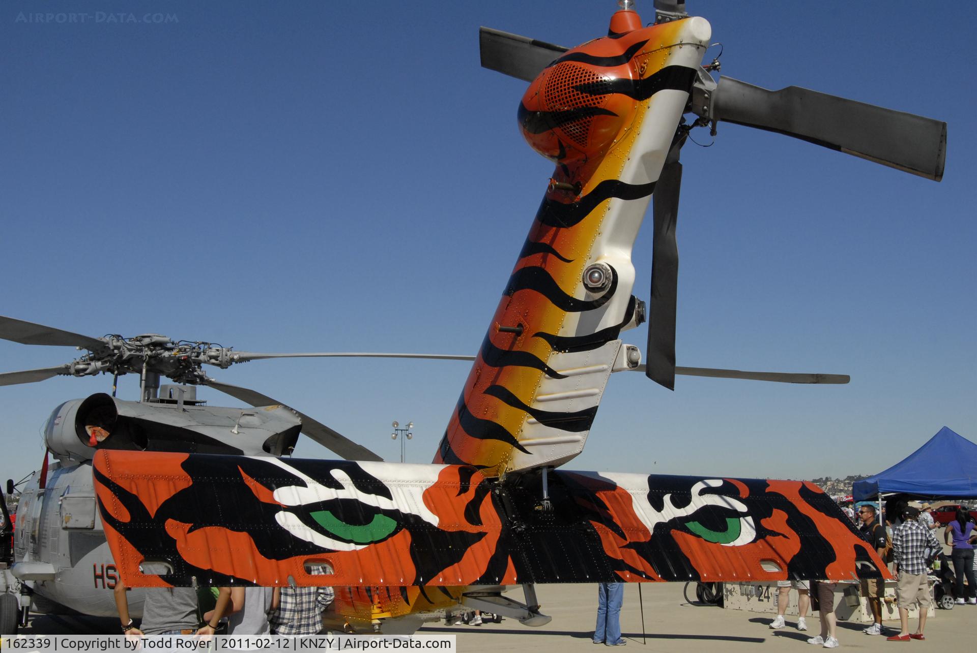 162339, Sikorsky SH-60B Seahawk C/N Not found 162339, Tiger eyes