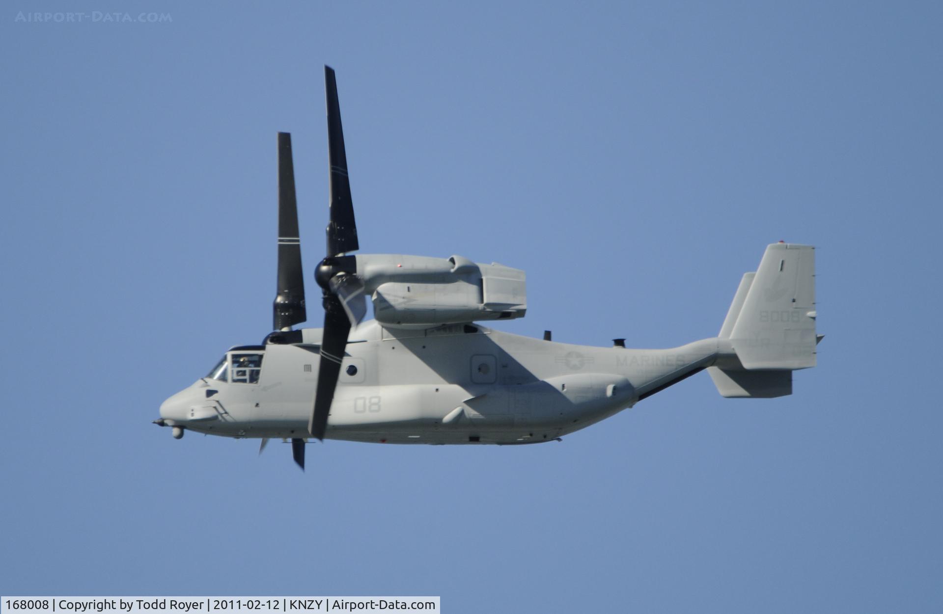 168008, Bell-Boeing MV-22B Osprey C/N D0138, Marine Osprey