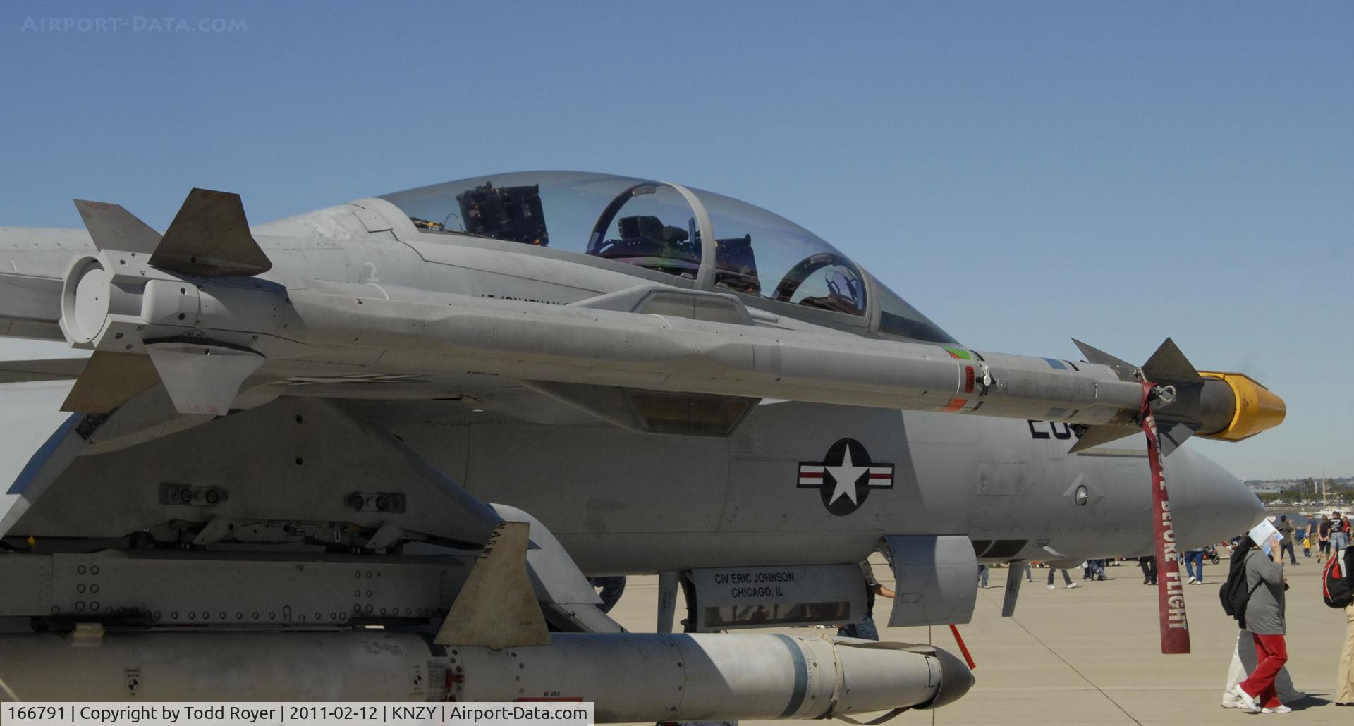 166791, Boeing F/A-18F Super Hornet C/N F164, Navy Super Hornet