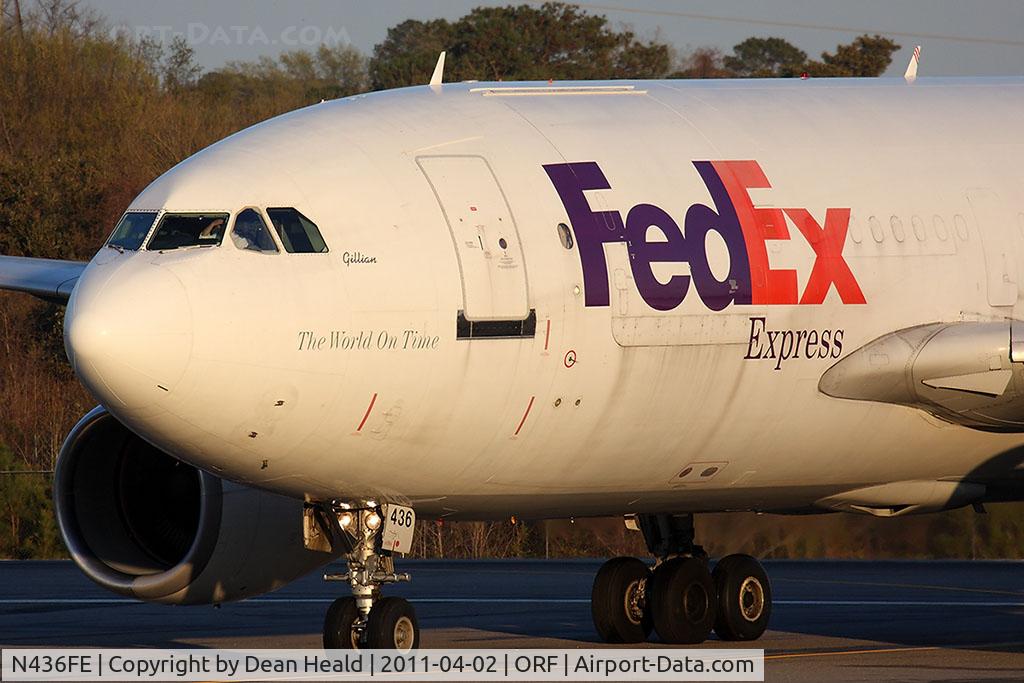 N436FE, 1988 Airbus A310-203 C/N 454, FedEx N436FE 