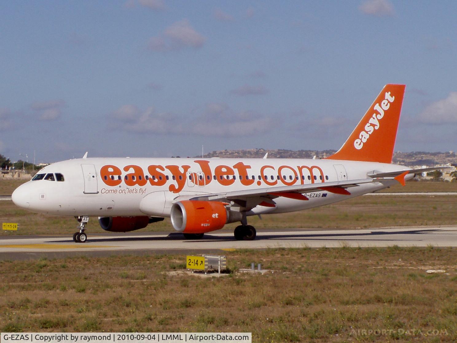G-EZAS, 2006 Airbus A319-111 C/N 2779, A319 G-EZAS Easyjet