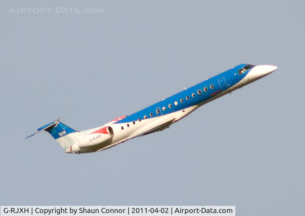 G-RJXH, 2001 Embraer EMB-145EP (ERJ-145EP) C/N 145442, BMIR