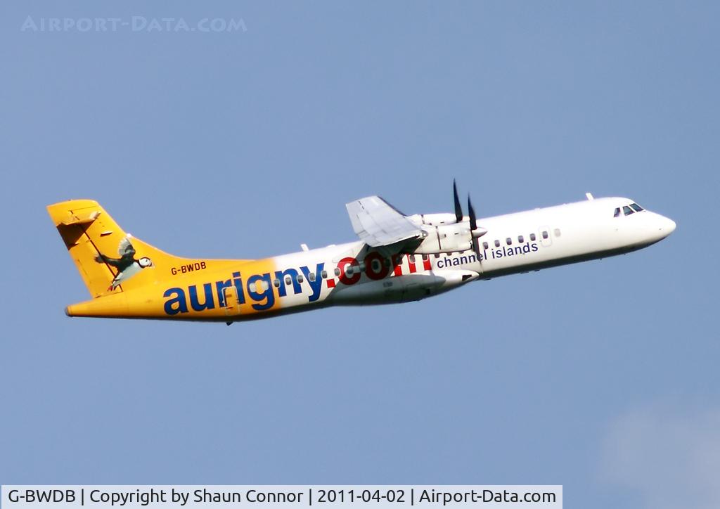 G-BWDB, 1995 ATR 72-202 C/N 449, Aurigny