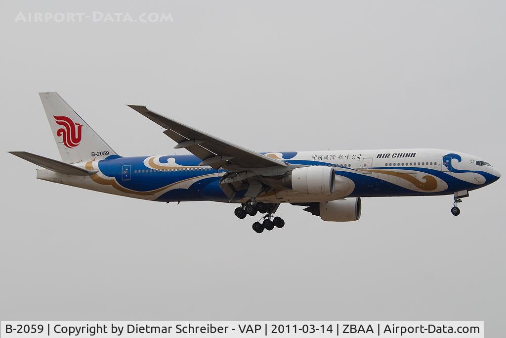 B-2059, 1998 Boeing 777-2J6 C/N 29153, Air China Boeing 777-200