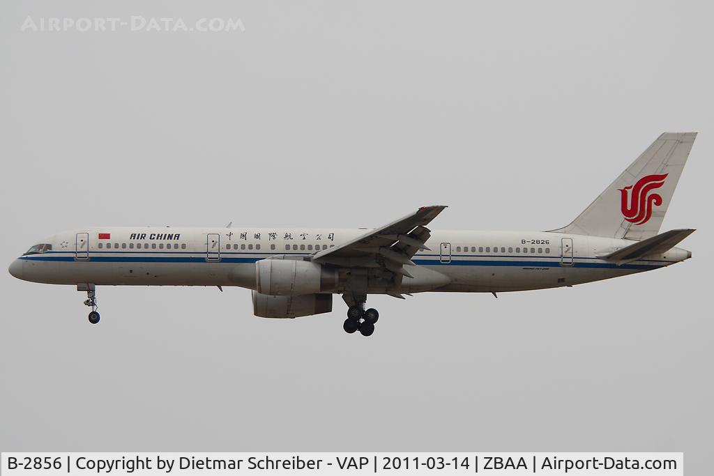 B-2856, Boeing 757-2Z0 C/N 29793, Air China Boeing 757-200