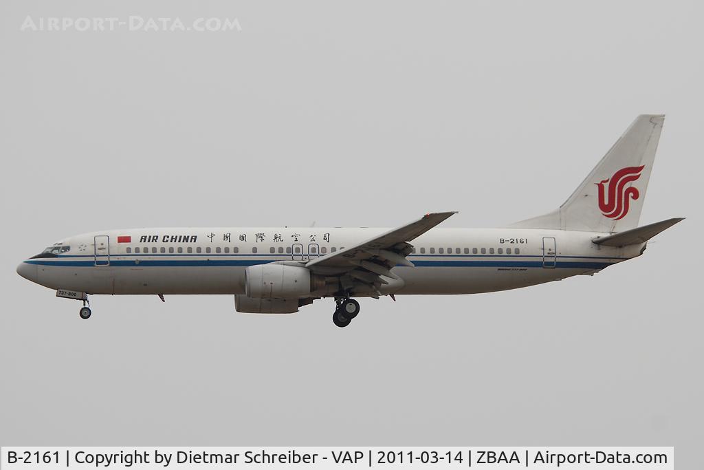 B-2161, 2001 Boeing 737-86N C/N 28655, Air China Boeing 737-800