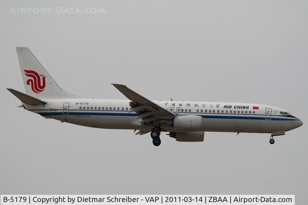 B-5179, 2006 Boeing 737-86N C/N 35211, Air China Boeing 737-800