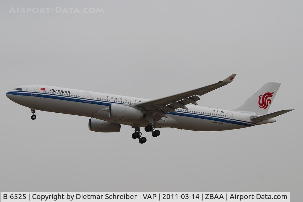 B-6525, 2011 Airbus A330-343X C/N 1199, Air China Airbus A330-300