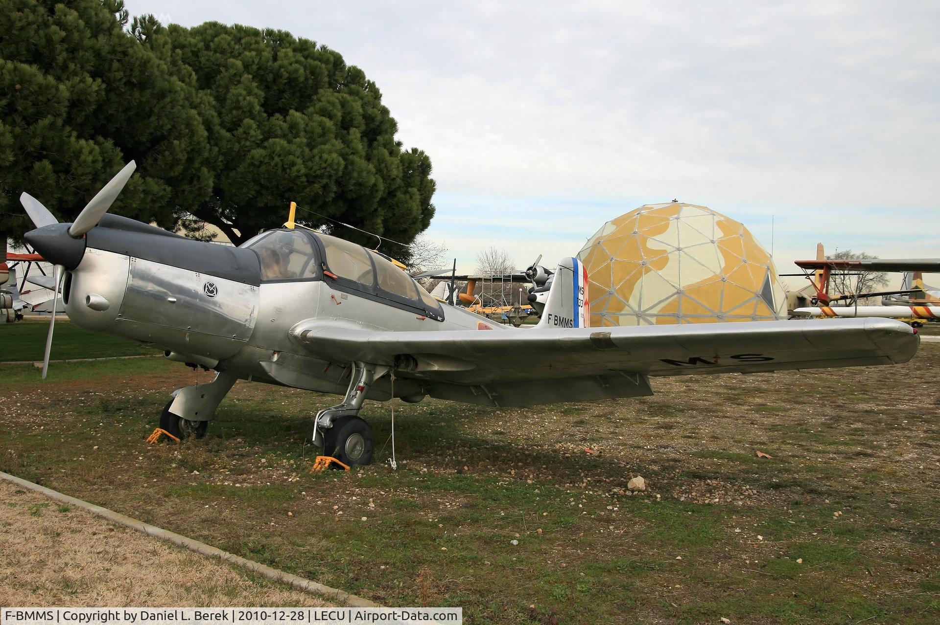 F-BMMS, Morane-Saulnier MS-733 Alcyon C/N 105, This French beauty has earned her retirement among the predominantly Spanish aircraft at the Museo del Aire, Madrid.