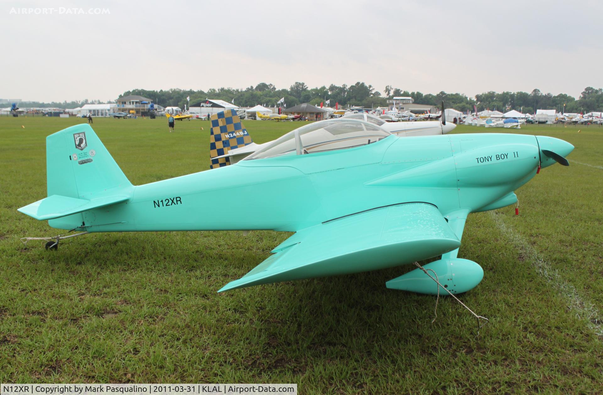 N12XR, 2008 Vans RV-3B C/N 11395, RV-3B