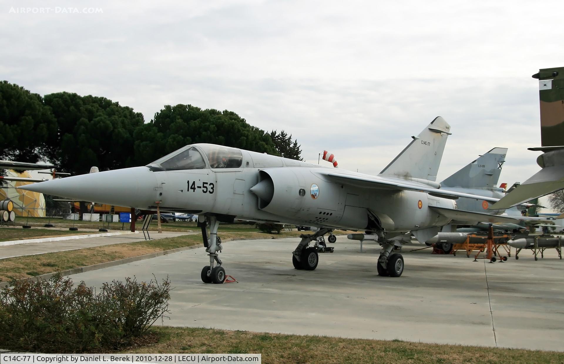 C14C-77, Dassault Mirage F.1EDA C/N 560, This ex-Spanish AF Mirage was one of several examples acquired from Qatar.