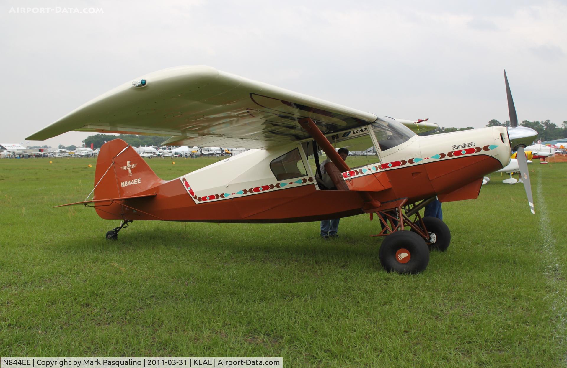 N844EE, Barrows Bearhawk C/N 12009-049, Bearhawk