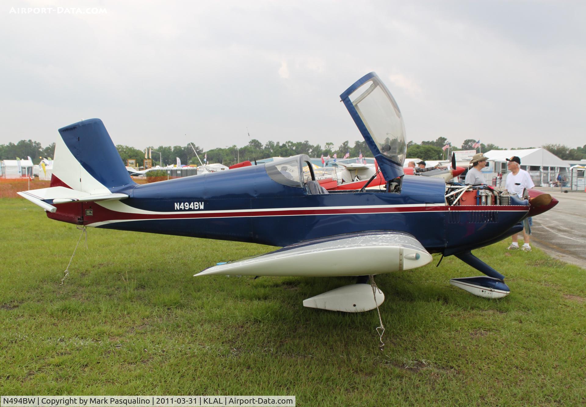 N494BW, 1997 Vans RV-6 C/N 21926, RV-6A