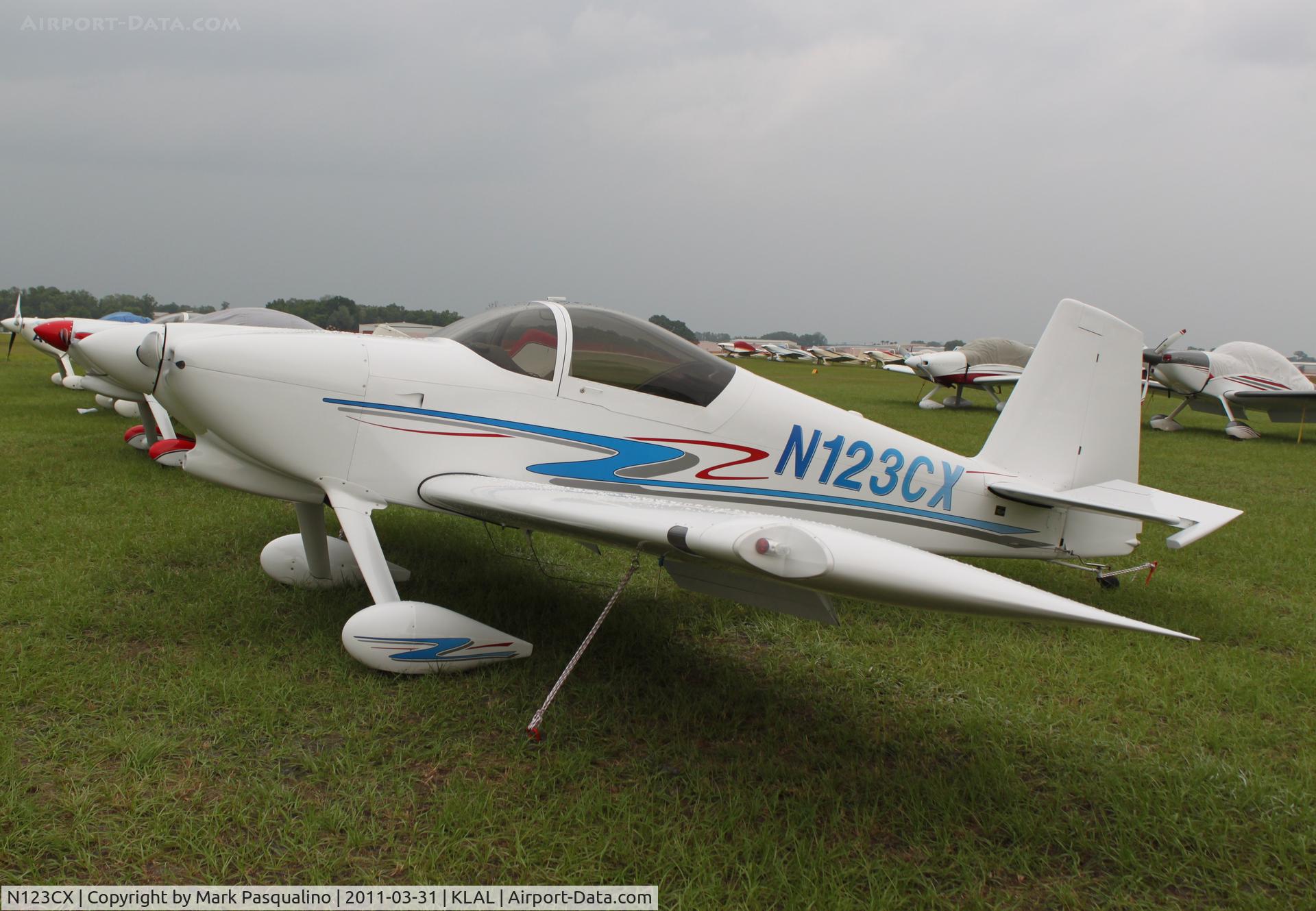 N123CX, 2006 Vans RV-7 C/N 71486, RV-7