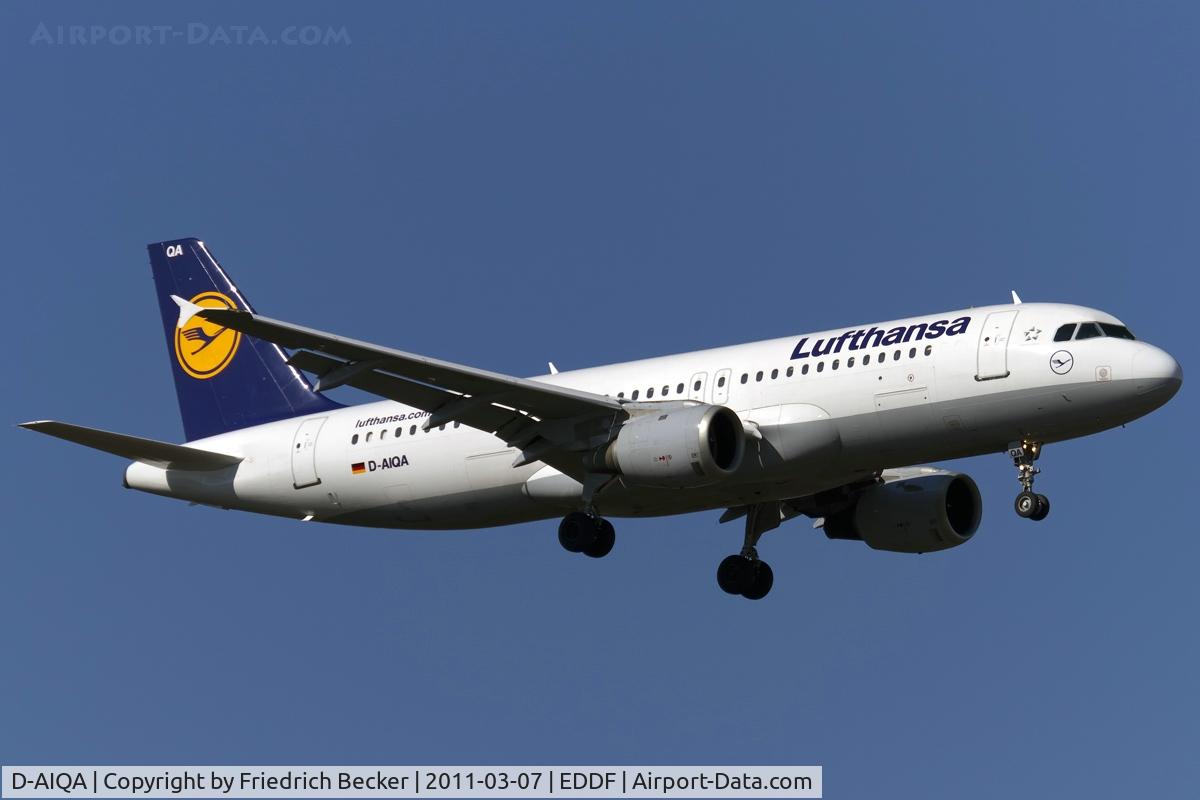 D-AIQA, 1991 Airbus A320-211 C/N 0172, on final