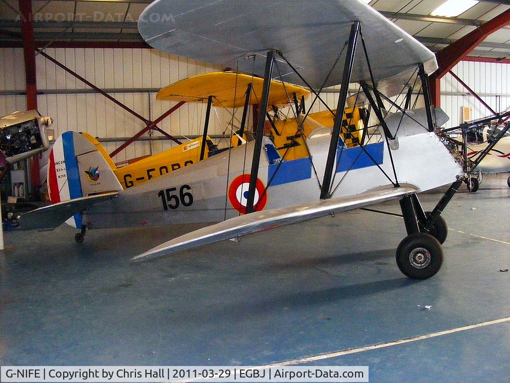 G-NIFE, 1946 Stampe-Vertongen SV-4A C/N 156, Tiger Airways