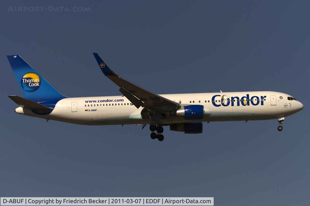 D-ABUF, 1994 Boeing 767-330/ER C/N 26985, on final