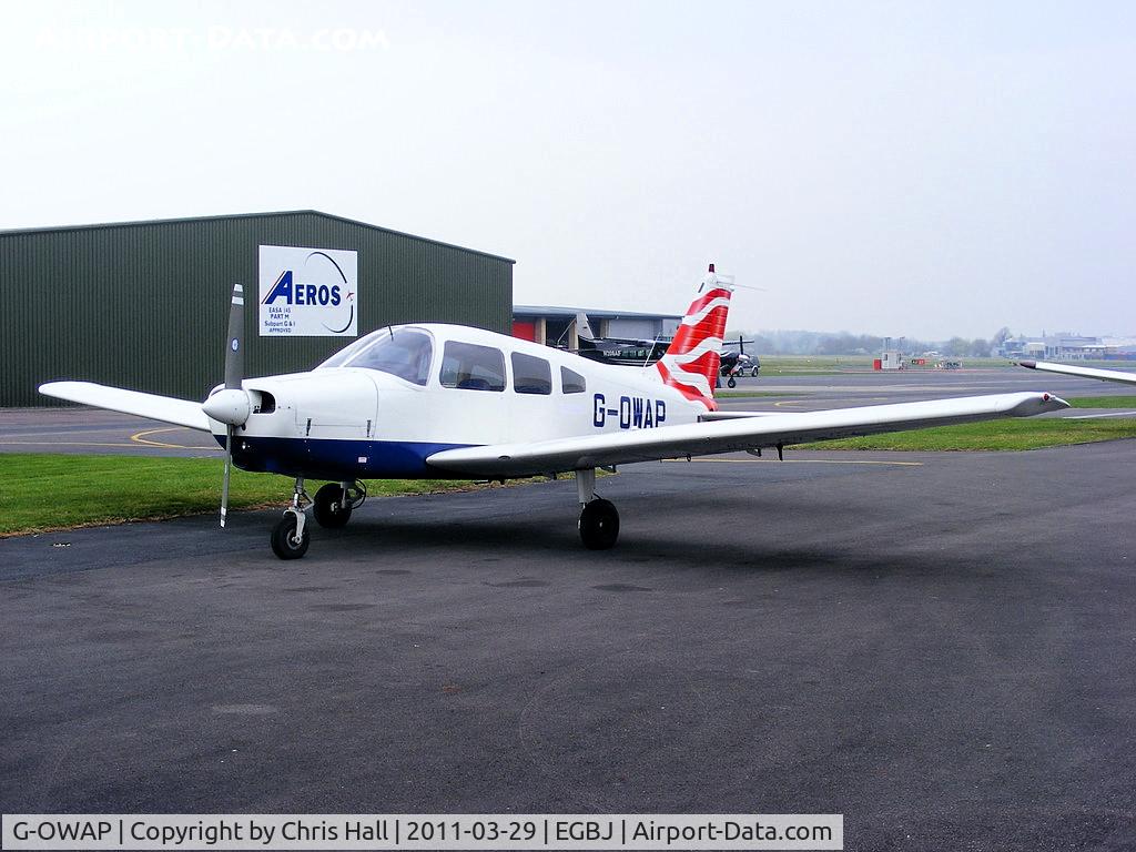 G-OWAP, 1977 Piper PA-28-161 Cherokee Warrior II C/N 28-7816314, ex British Airways flying club