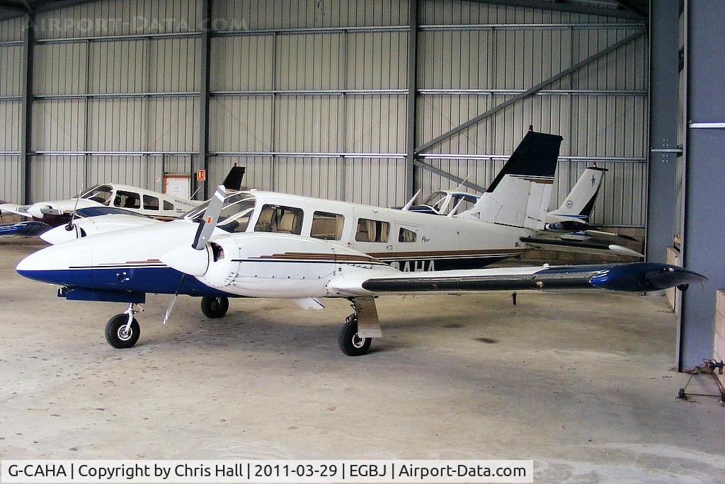 G-CAHA, 1977 Piper PA-34-200T Seneca II C/N 34-7770010, TDG Leasing