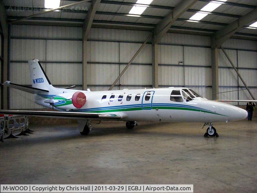 M-WOOD, 2002 Cessna 550 Citation Bravo C/N 550-1042, Horizon Air Charter
