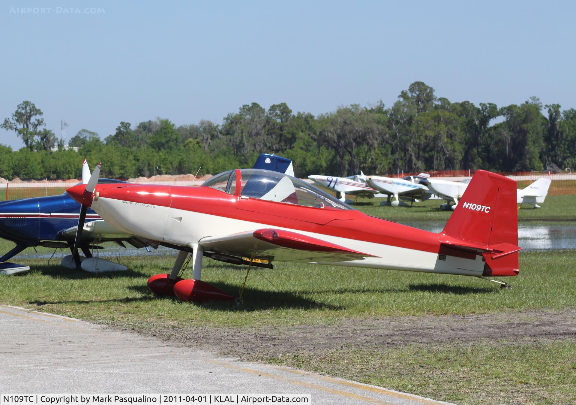 N109TC, Vans RV-8 C/N 81472, RV-8