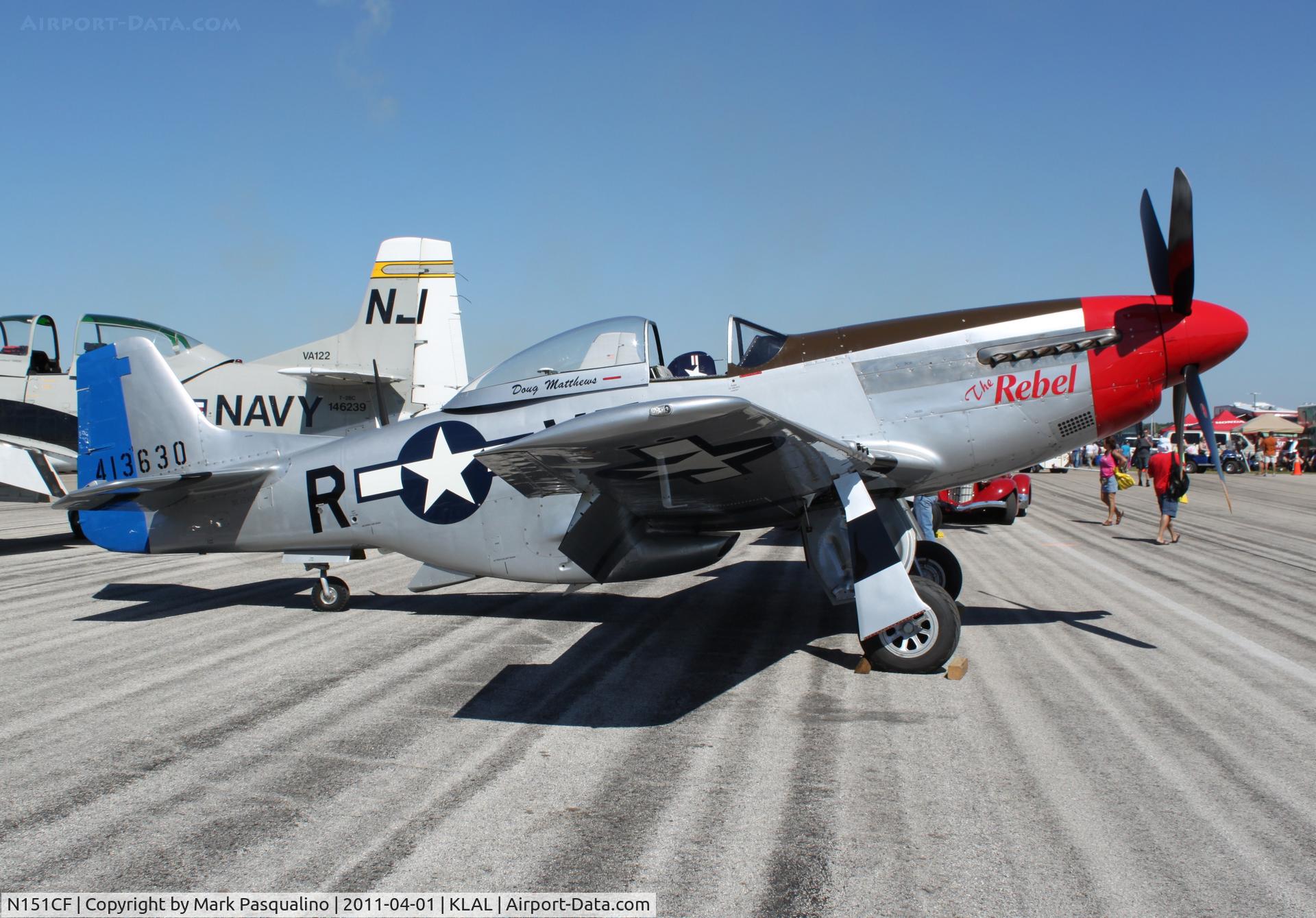 N151CF, 1944 North American P-51D Mustang C/N 44-84933N, North American P-51D