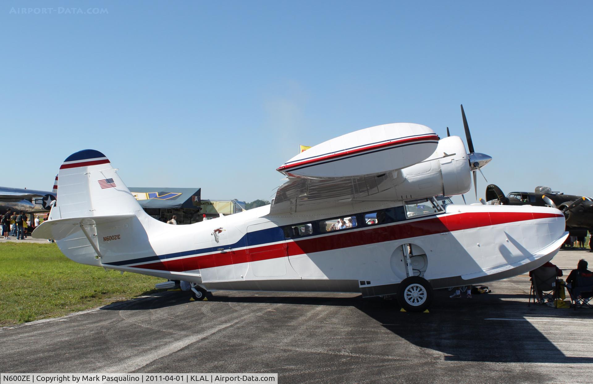N600ZE, 1943 Grumman G-21A Goose C/N B-100, Grumman G-21A