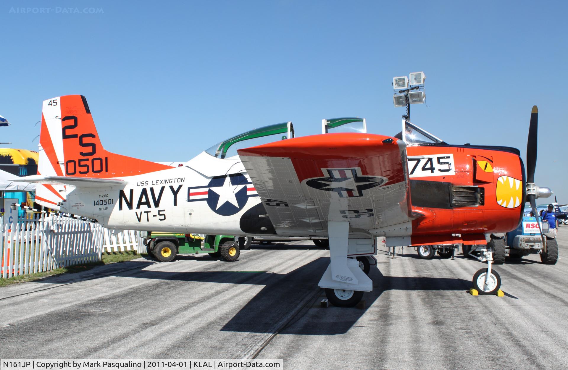 N161JP, North American T-28C Trojan C/N 226-78 (140501), North American T-28C