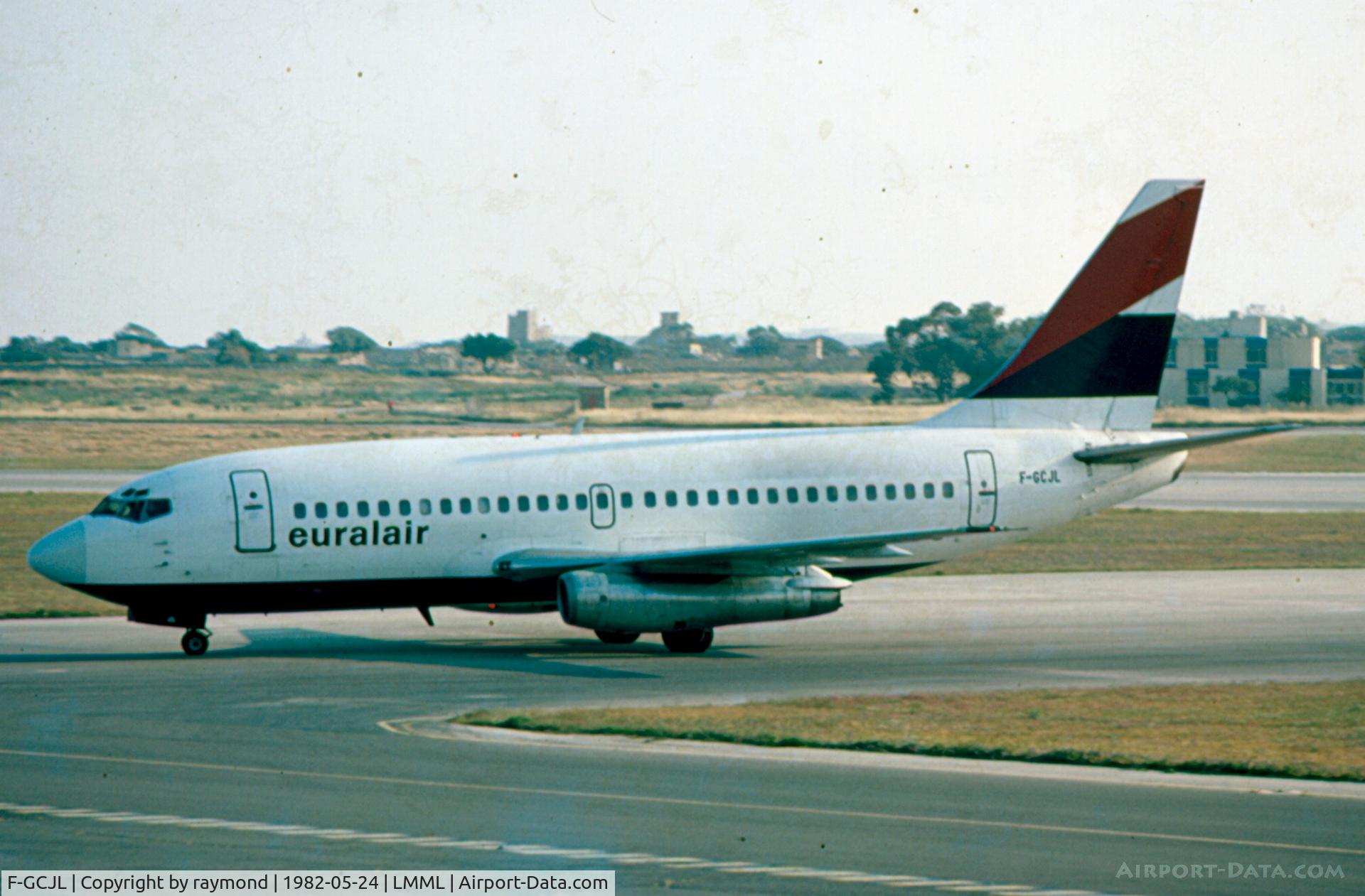 F-GCJL, 1968 Boeing 737-222 C/N 19067, B737-200 F-GCJL Euralair
