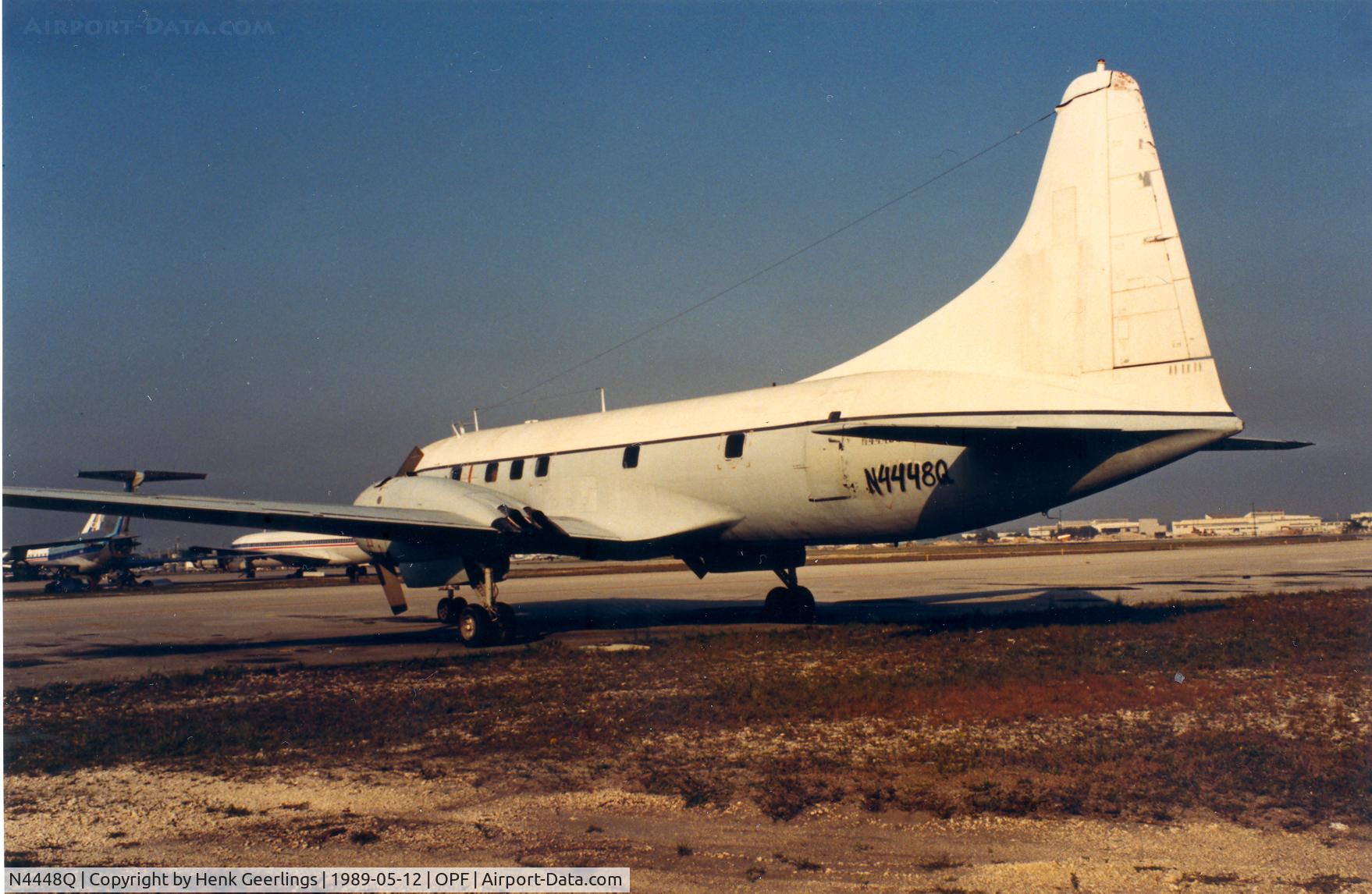 N4448Q, 1953 Convair VT-29D C/N 5205, ex 52-1180