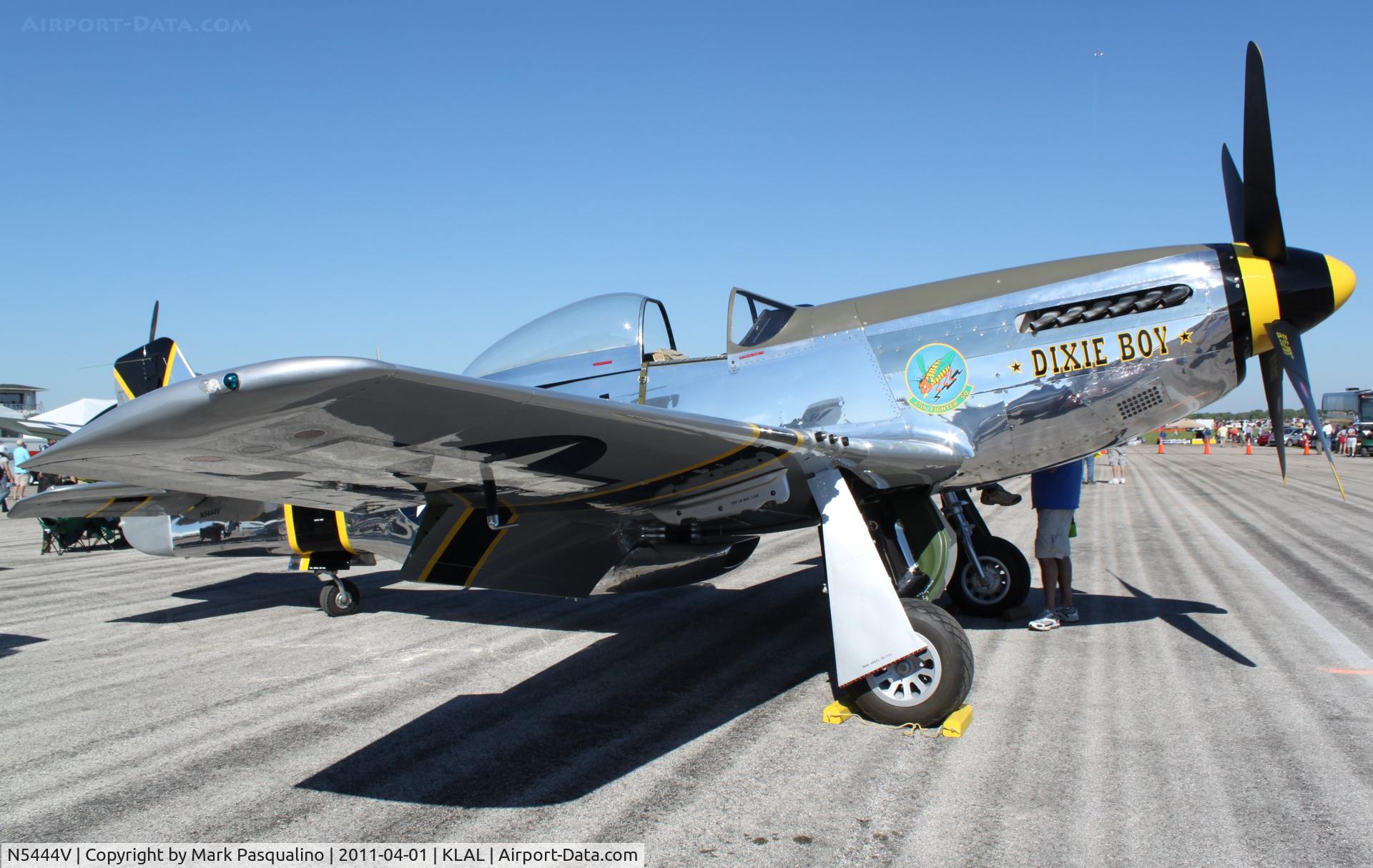 N5444V, 1944 North American F-51D-25-NA Mustang C/N 122-40291, North American P-51D
