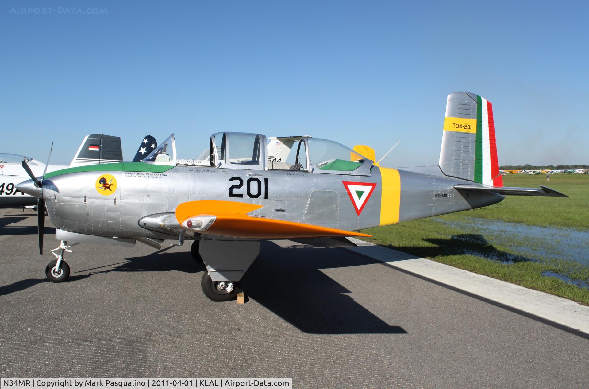 N34MR, 1952 Beech T-34A (A45) Mentor Mentor C/N G-39, Beech T-34A