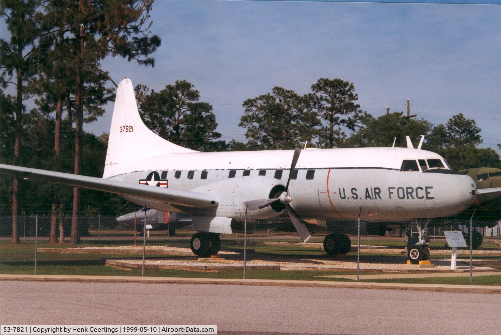 53-7821, 1953 Convair CV-340-70 (C-131B) Samaritan C/N 273, Armament USAF Museum nr Pensacola