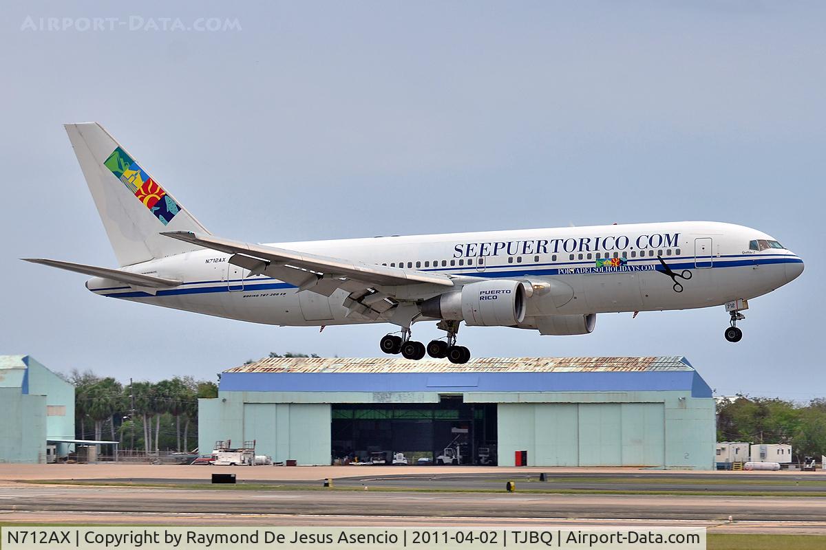 N712AX, 1985 Boeing 767-2J6/ER C/N 23307, Porta Del Sol Holidays (Air Transport International - ATI)