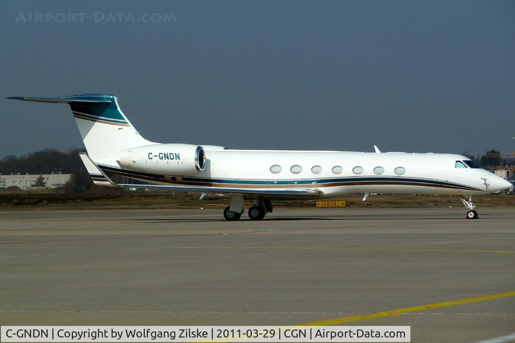 C-GNDN, 2009 Gulfstream Aerospace GV-SP (G550) C/N 5230, visitor
