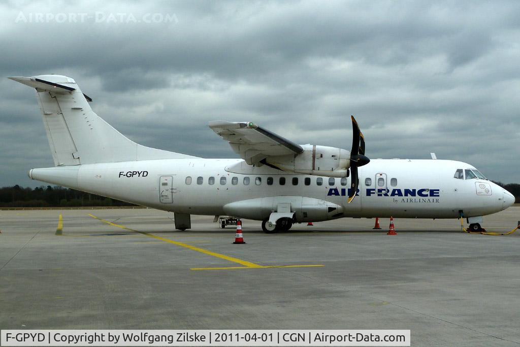 F-GPYD, 1996 ATR 42-500 C/N 490, visitor