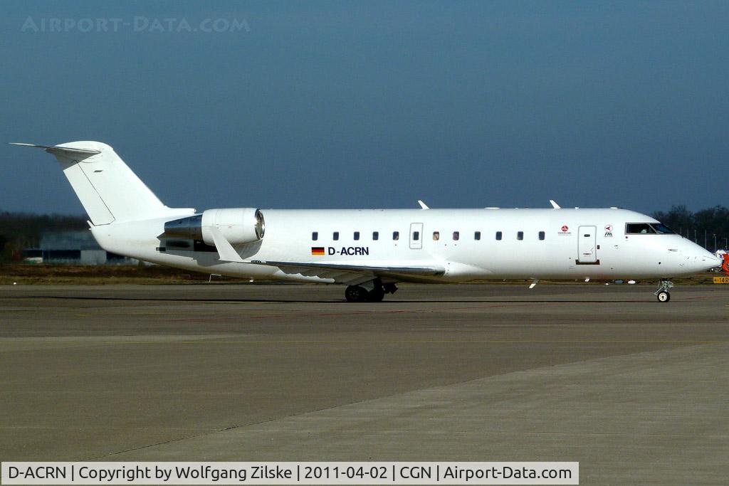 D-ACRN, 2001 Canadair CRJ-200LR (CL-600-2B19) C/N 7486, visitor