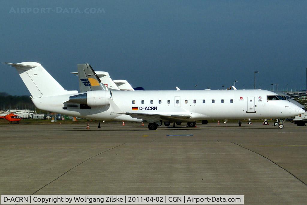 D-ACRN, 2001 Canadair CRJ-200LR (CL-600-2B19) C/N 7486, visitor