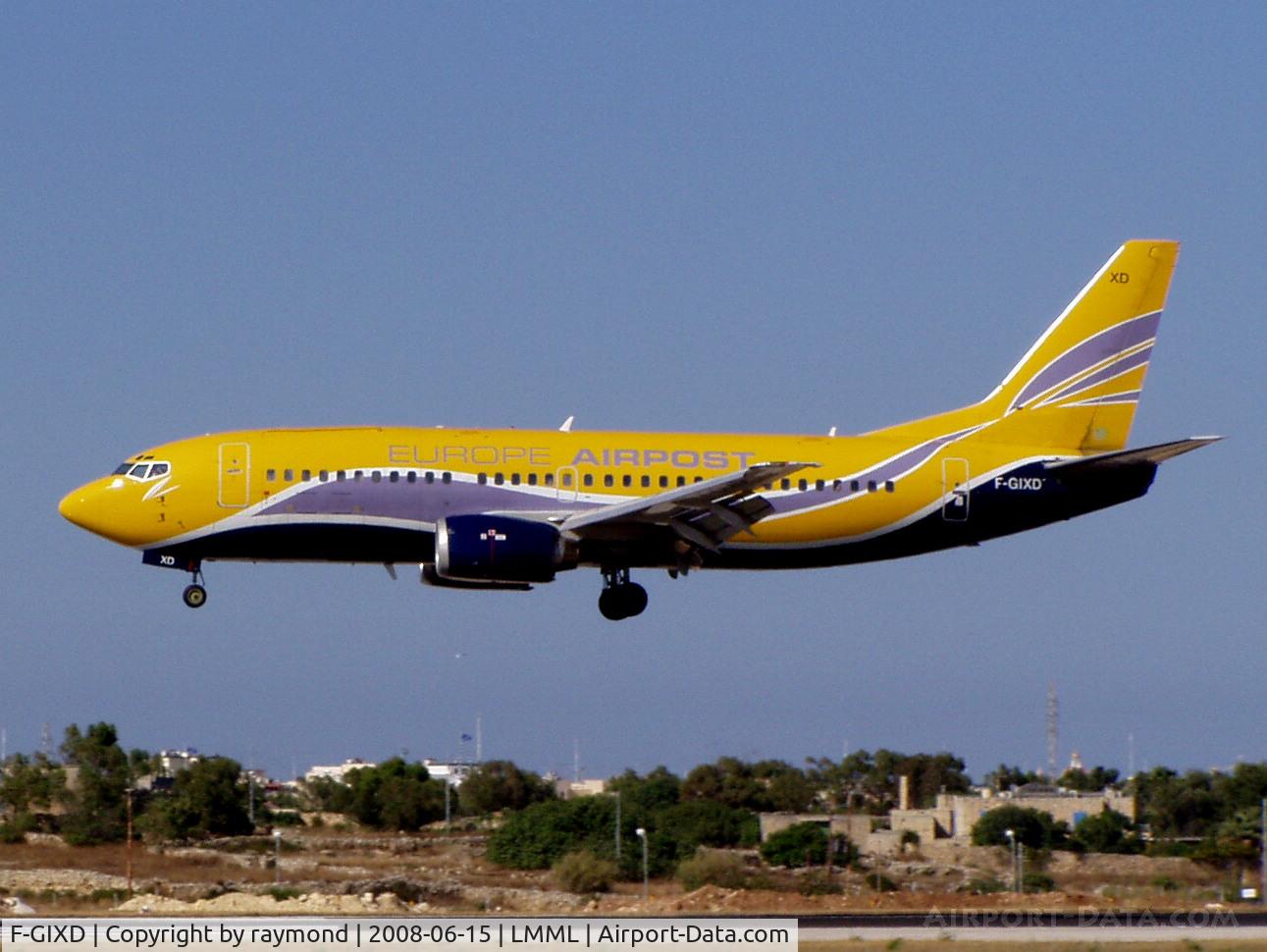 F-GIXD, 1992 Boeing 737-33A(QC) C/N 25744, B737-300 F-GIXD Europe Airpost