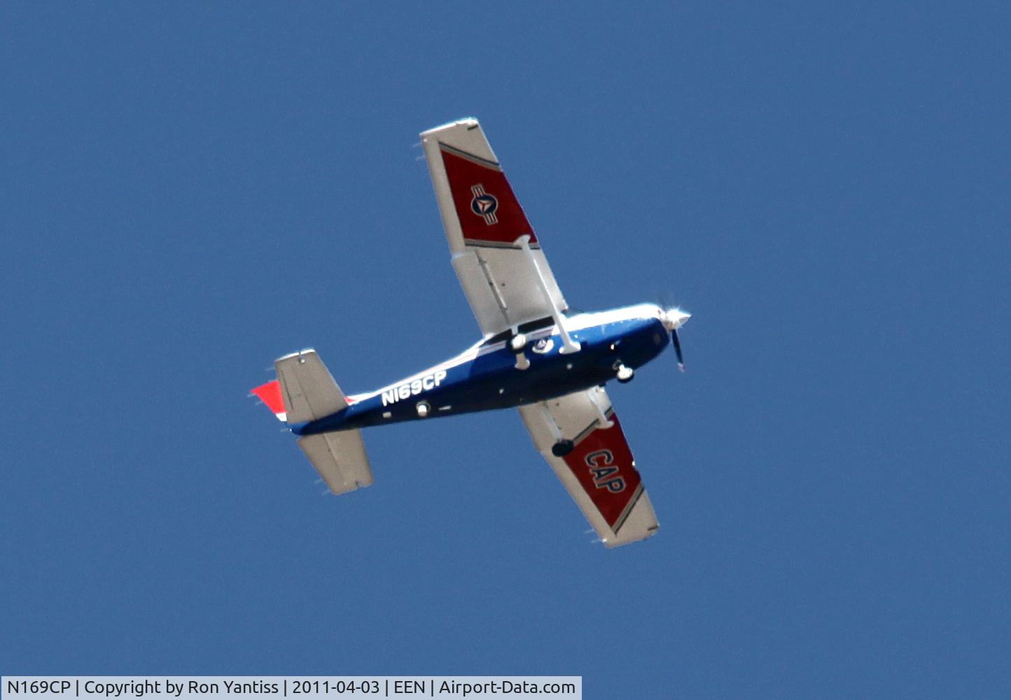 N169CP, Cessna 182T Skylane C/N 18282172, Civil Air Patrol Cessna 182T departing Keene 4/3/2011