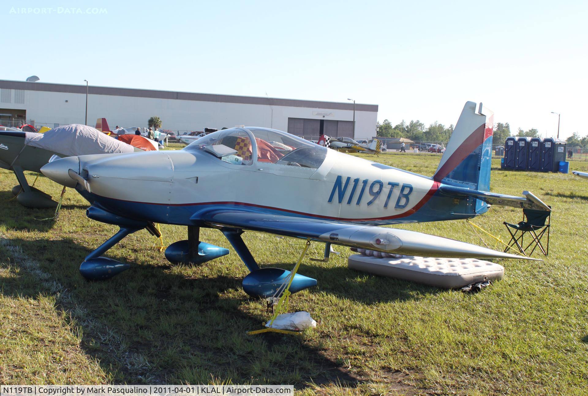 N119TB, Vans RV-7A C/N 71612, RV-7A