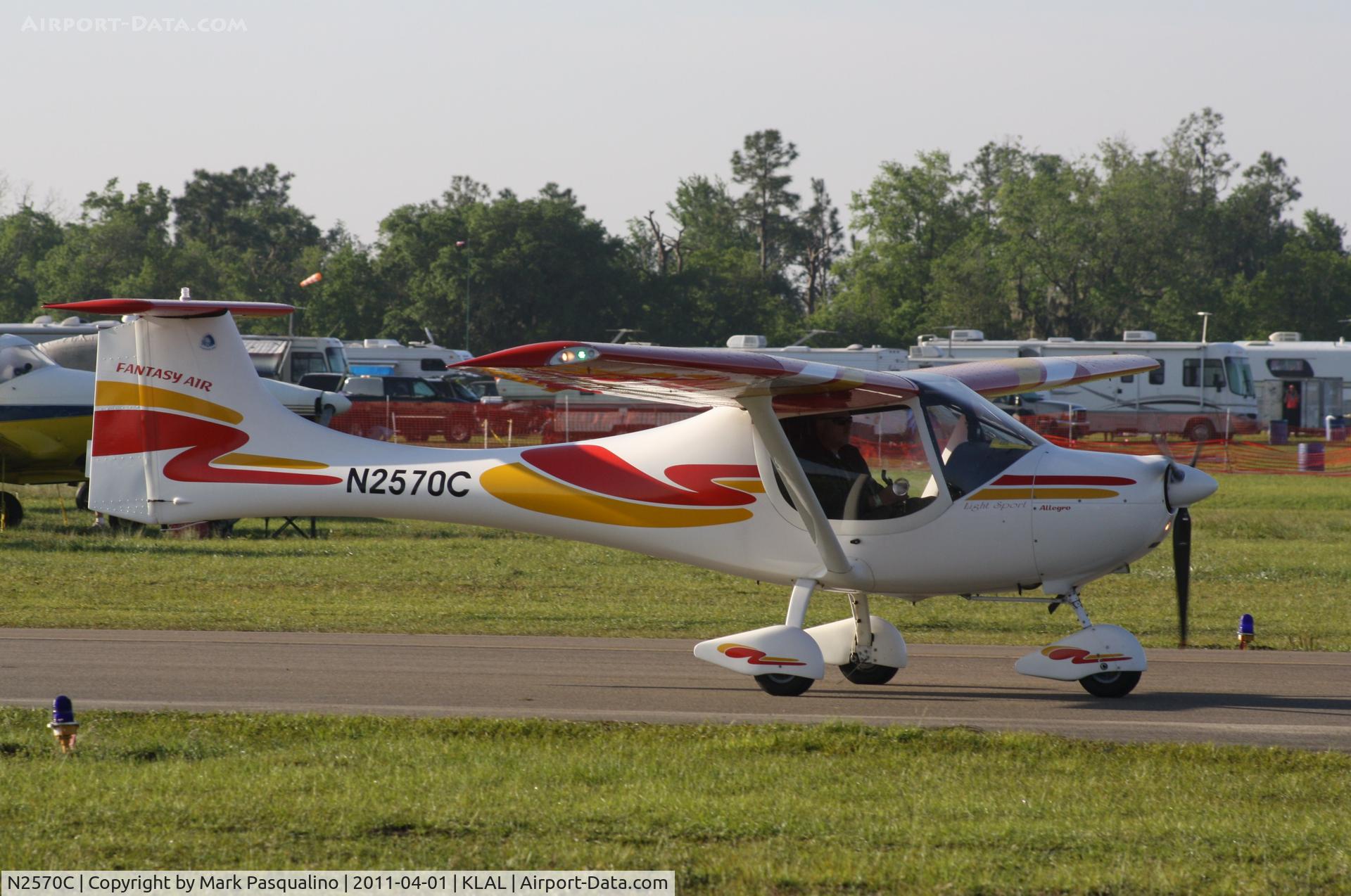 N2570C, 2007 Fantasy Air Allegro 2007 C/N 07-238, Allegro 2007