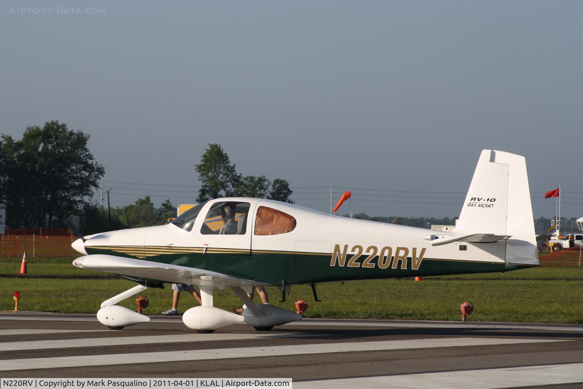 N220RV, 2004 Vans RV-10 C/N 40210, RV-10
