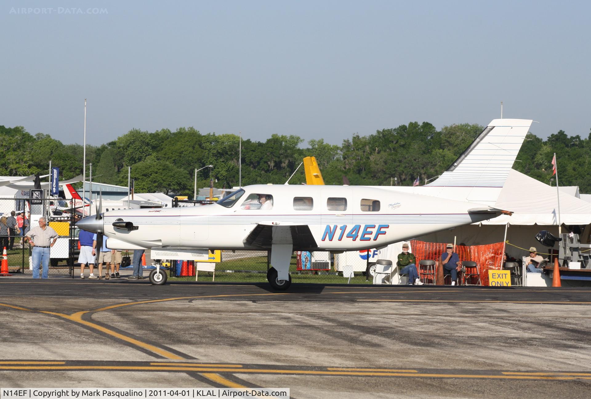 N14EF, 1988 Piper PA-46-350P Malibu Mirage C/N 4622009, Piper PA 46-350P