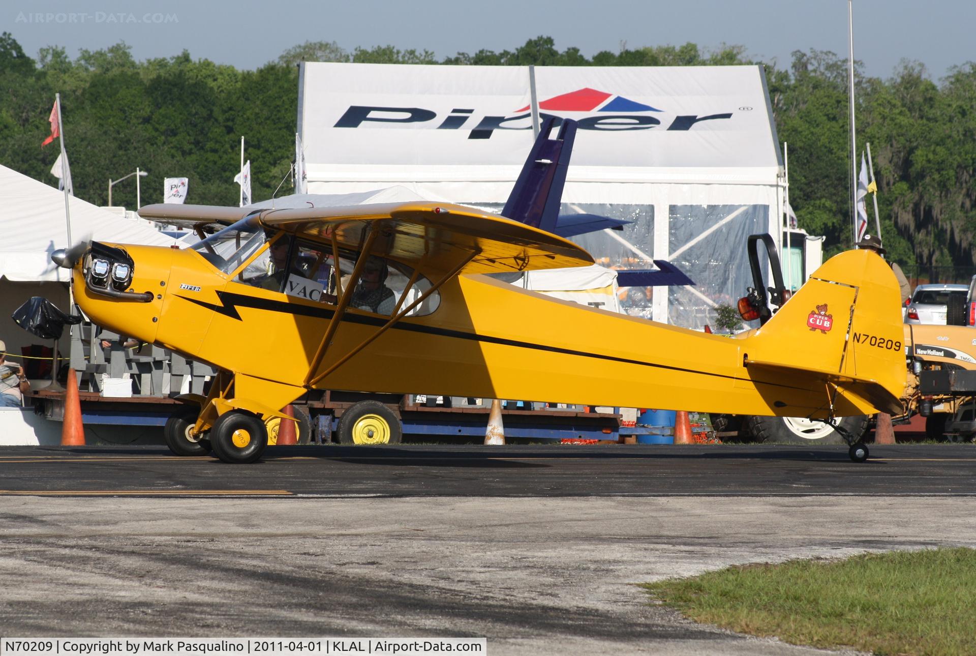 N70209, 1946 Piper J3C-65 Cub C/N 17185, Piper J3C-65