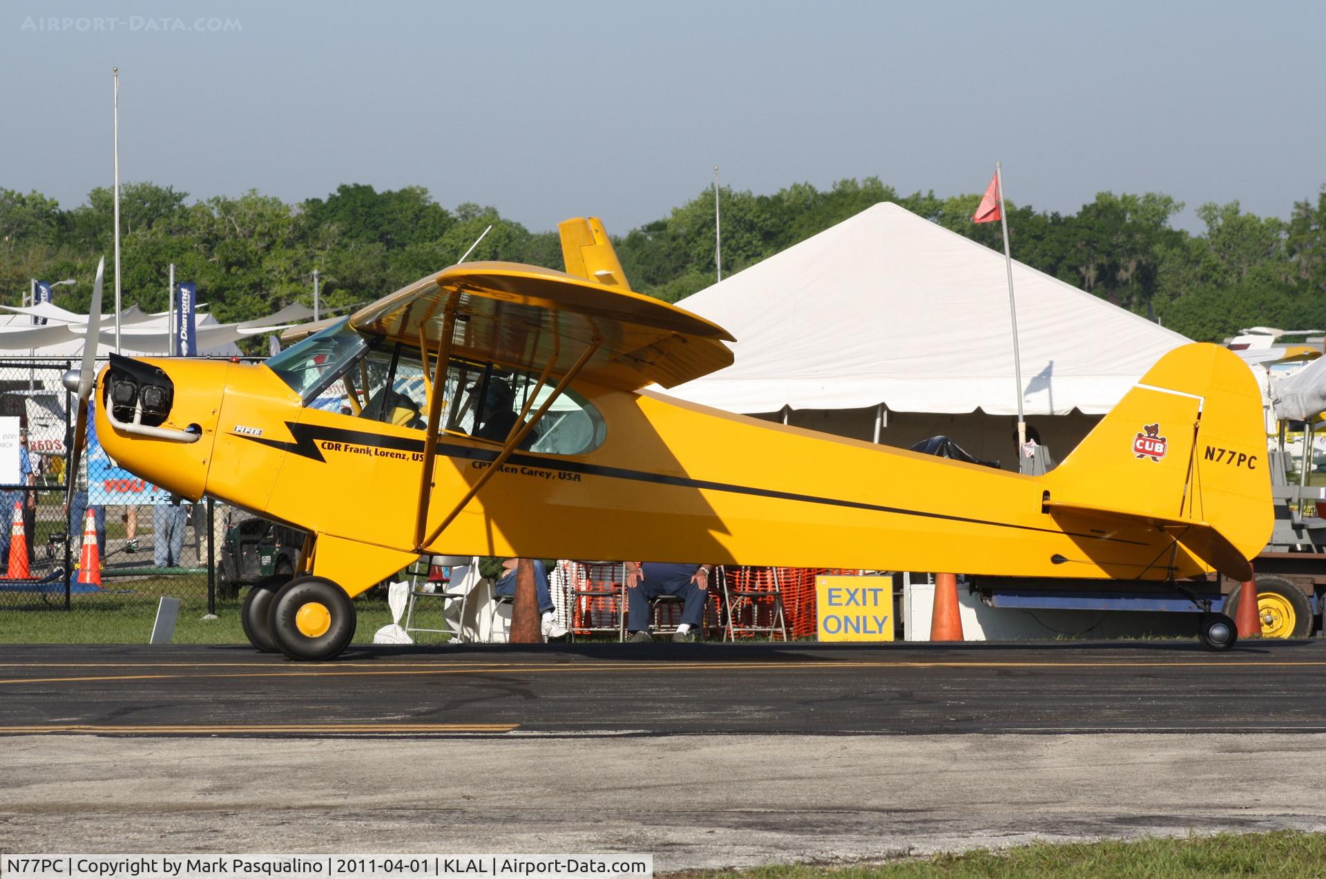 N77PC, 1946 Piper J3C-65 Cub C/N 16642, Piper J3C-65