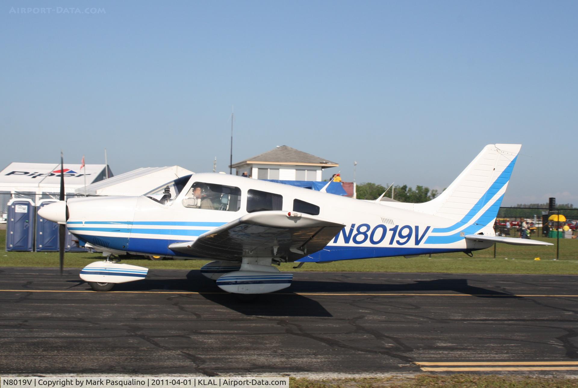 N8019V, 1981 Piper PA-28-181 C/N 28-8290074, Piper PA-28-181